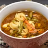 Warzywna zupa z tortellini
