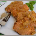 Schab w cebuli