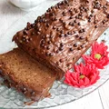 Wilgotne ciasto kakaowe mieszane łyżką