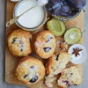 Muffinki ze śliwkami