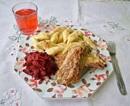 Żeberka w sosie własnym