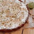 Tarta limonkowa z bezą szwajcarską
