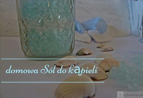 domowa sól do kąpieli DIY