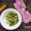 zielona sałatka z kaszą bulgur