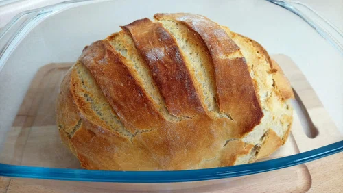 Chleb pszenno-żytni z garnka