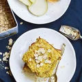 Pieczona owsianka z gruszką