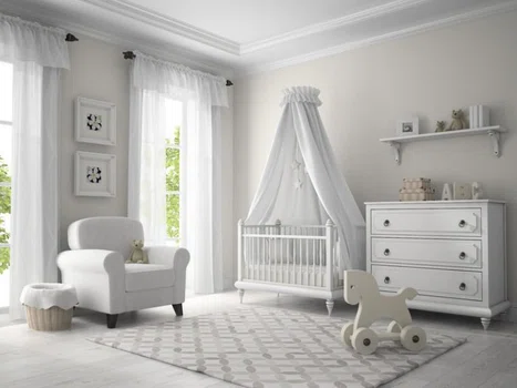 Biała sypialnia dla dziecka - inspiracja