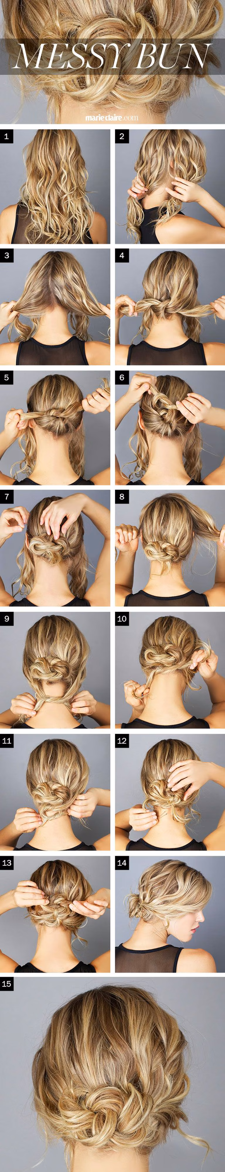 Ciekawe upięcie włosów
