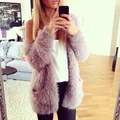 Futerkowy sweter