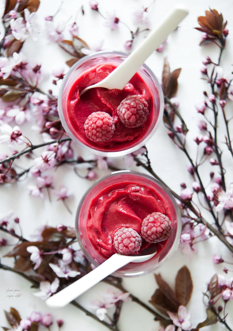 Najprostszy sorbet malinowy