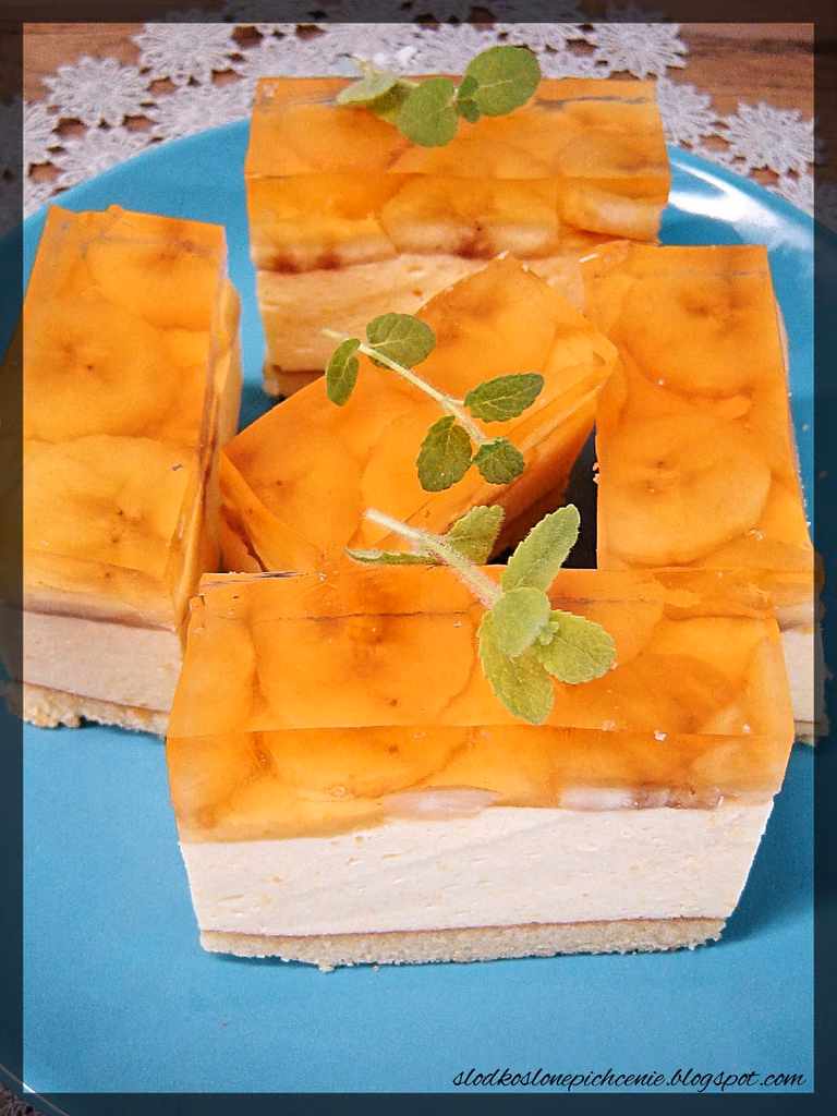 Ciasto brzoskwiniowo-bananowe