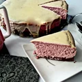 Puszysty, malinowy sernik w polewie z białej czekolady - IDEALNY!!