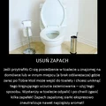 Jak pozbyć się zapachu po wizycie w toalecie...