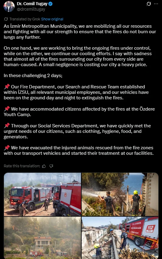 Zdjęcie Płonie popularny kurort turystyczny! Pilna ewakuacja 50 tysięcy osób i ważny apel do turystów #1