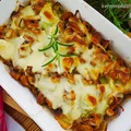 Kurczak zapiekany z pieczarkami i porem – prosty przepis na obiad