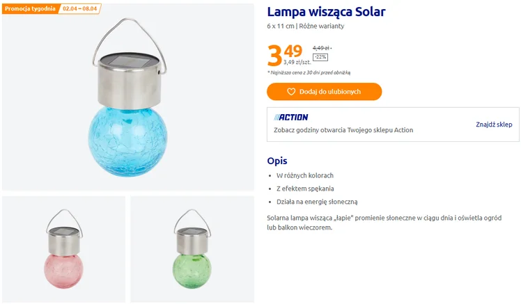 Zdjęcie Lampka za 3,49 zł, a ogród jak z Pinteresta! Ten detal z Action zmienia wszystko! #1