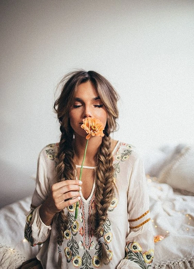 wygląd hippie