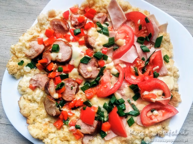 Pizza chlebowa z patelni