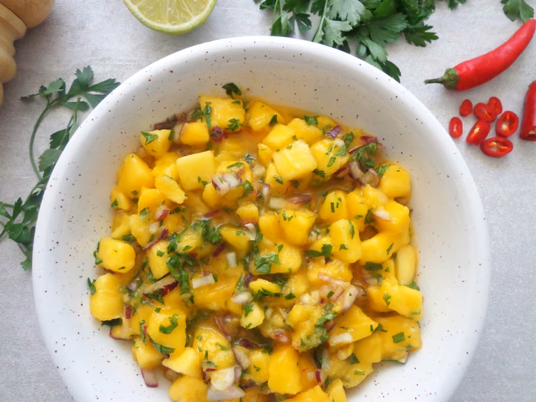 Salsa mango - idealna do do potraw mięsnych i rybnych