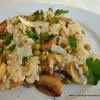 Risotto z pieczarkami