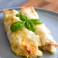 Cannelloni z szynką i serem pod beszamelem
