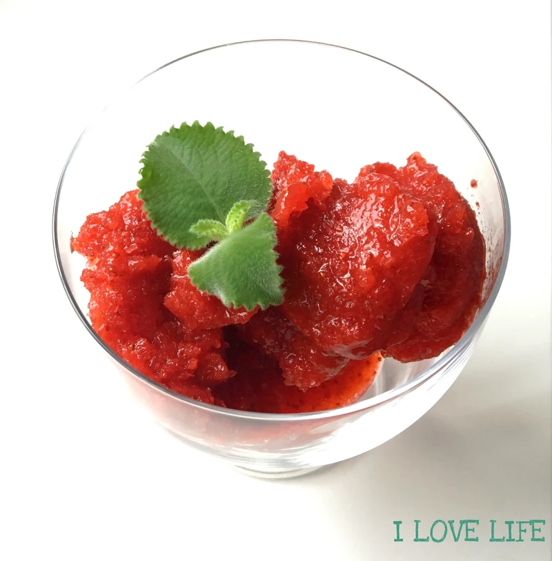 Sorbet truskawkowy