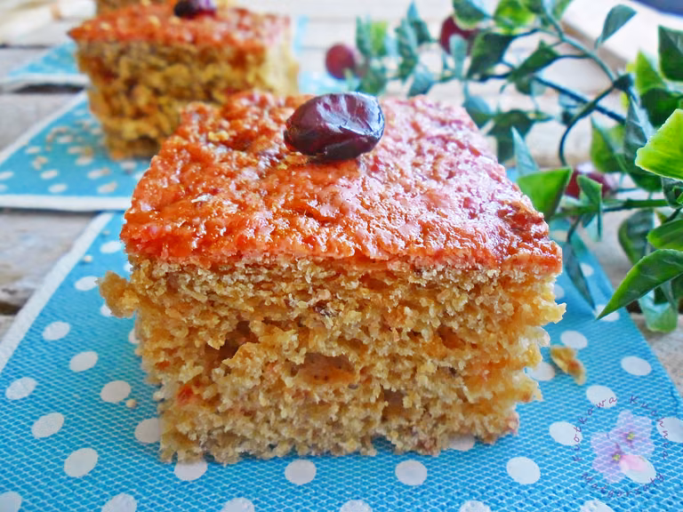 Ciasto drożdżowe z Quinoa, burakiem i żurawiną