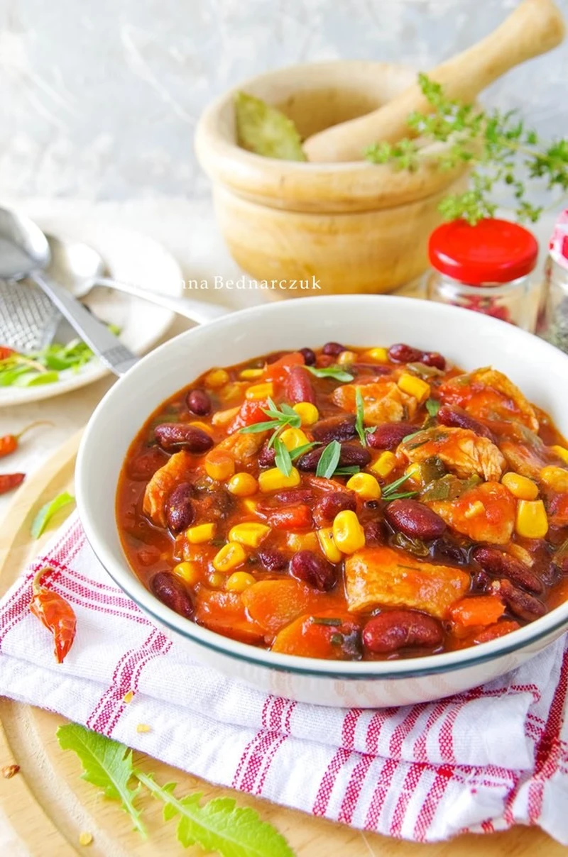 Chili con carne (z indykiem)