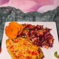 Mega kotlety drobiowe z warzywami