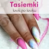 Paznokcie Zdobione za Pomocą Tasiemki krok po kroku