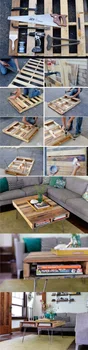 DIY- stolik z drewna