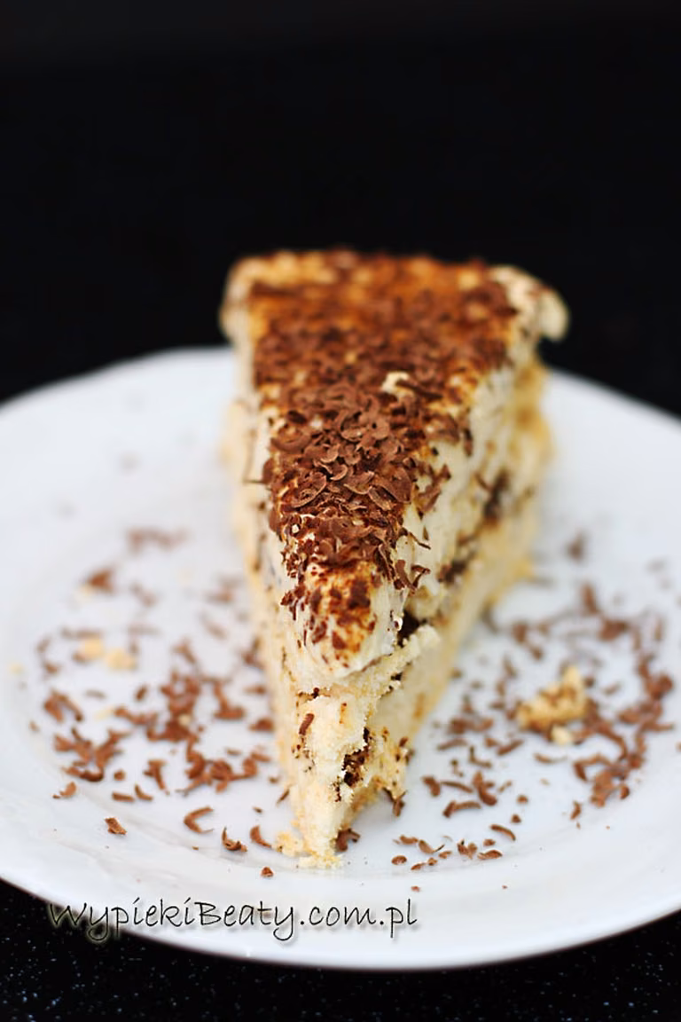 Bezowe tiramisu