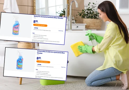 Ten płyn z Action to hit! Blue Wonder za 8,85 zł czyści tłuszcz, brud i kamień w mig
