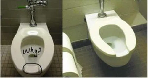 Zastanawiałeś się kiedyś, dlaczego publiczne toalety są w kształcie litry U? 6 zaskakujących powodów