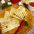 Quesadilla z pieczarkami