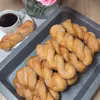 🍩 Kręcone pączki koreańskie :) posypane cukrem z dodatkiem cynamonu - Rewelacyjny przepis 🍩