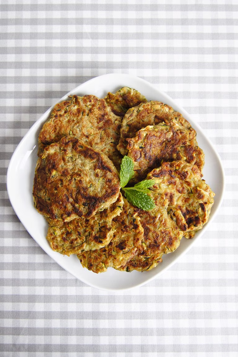 Placki z cukinii – bez glutenu, wegańskie (4 składniki)