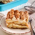 Potrzebujesz jedynie 6 podstawowych składników!  Delikatne tiramisu z kawą i likierem ( BEZ PIECZENIA)!