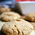 Cytrynowe Ciastka z Mąki Ryżowej i Tahini