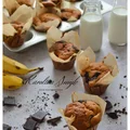 MUFFINKI Z BANANAMI I CZEKOLADĄ
