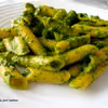 Makaron z pesto ze szpinaku