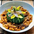 Bigos z dodatkiem kapusty włoskiej