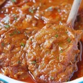 Karkówka pieczona w ketchupie i cebuli