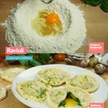 Ravioli z płynnym żółtkiem