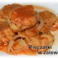Pieczarki w zalewie pomidorowo-octowej