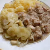 Gulasz wieprzowy z cebulą