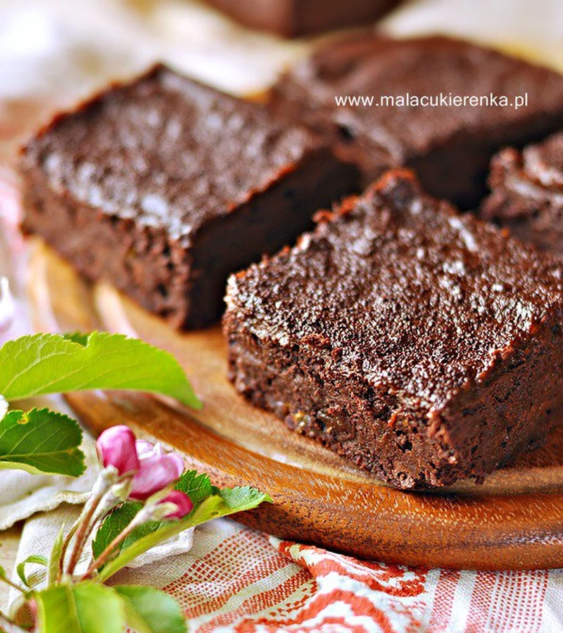 Proste brownies z fasolą - BEZ MĄKI