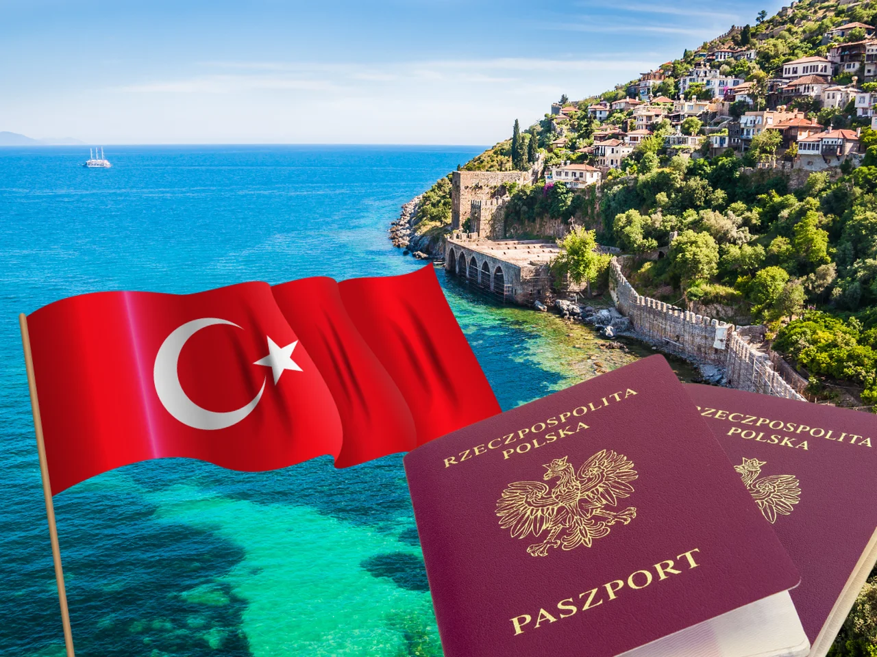 Zmiany dla turystów: Wjazd do Turcji z dowodem osobistym. Koniec z paszportami.