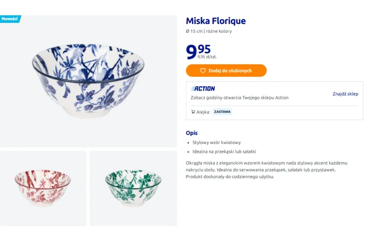 Zdjęcie Te nowe zestawy stołowe z Action robią furorę! Uroczy powrót do czasów Babci - hit rodzinnych imprez #4