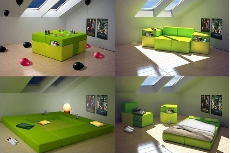 Jedna sofa - cztery aranżacje